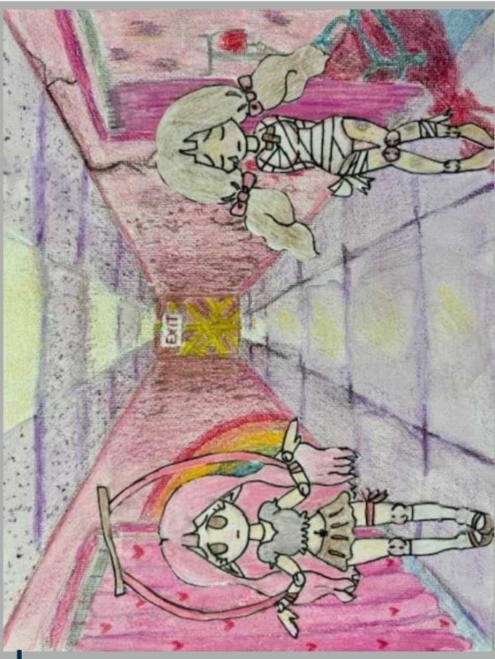 Doll Garden: Control Print by Miriam Murphree